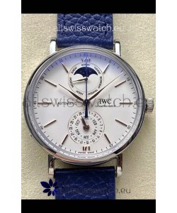 IWC IW359001 Portofino Complete Calendar 904L Stainless Steel Swiss Replica Watch 
