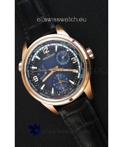 Jaeger-LeCoultre Polaris Geographic Pink Gold Swiss Replica Watch - 904847J