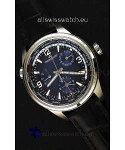 Jaeger-LeCoultre Polaris Geographic Steel Case Swiss Replica Watch - 904847J
