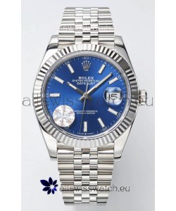 Rolex Datejust Cal.3235 Movement Swiss Watch 1:1 Mirror Replica 904L Steel 41MM - Blue Dial 