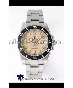 Rolex Submariner DiW Stainless Steel Casing Black Ceramic Bezel Edition Watch 