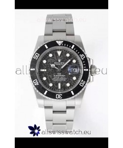 Rolex Submariner DiW Stainless Steel Casing Black Ceramic Bezel Edition Watch 