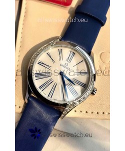 Omega De Ville Tresor Edition Swiss Quartz Watch 36MM Steel Casing White Dial