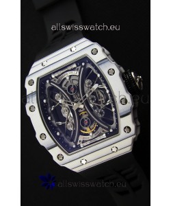 Richard Mille RM53-01 Pablo Mac Donough White Carbon Case Swiss Replica Watch 