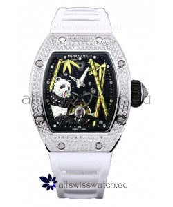 Richard Mille RM26-01 Tourbillon Panda Stainless Steel Casing Swiss Movement Watch 