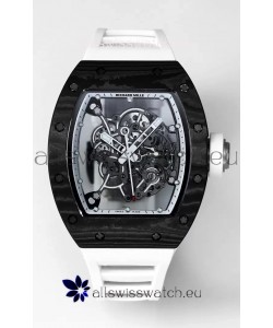 Richard Mille RM055 Black Carbon Casing 1:1 Superclone Genuine Tourbillon Watch 