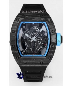 Richard Mille RM055 Black Carbon Casing 1:1 Superclone Genuine Tourbillon Watch 