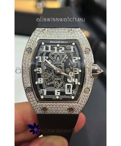 Richard Mille RM67-01 Diamonds Titanium Casing 1:1 Swiss Replica Watch 