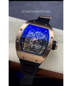 Richard Mille RM035 AMERICAS Rose Gold Casing 1:1 Swiss Replica Watch 