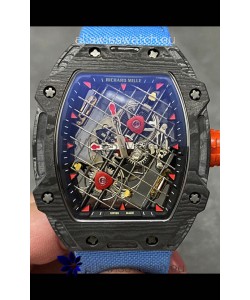Richard Mille RM27-04 Carbon Fiber Casing 1:1 Swiss Replica Watch 