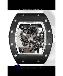 Richard Mille Super Clone RM055 Ceramic Casing with Genuine Tourbillon Watch 