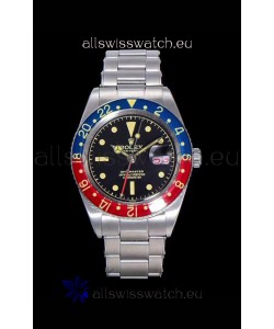 Rolex GMT Master 1675 PEPSI Vintage Edition Swiss Replica Watch 