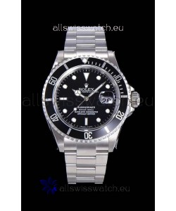 Rolex Submariner Classic Edition Swiss Replica Watch 904L Steel Casing - 1:1 Mirror Replica