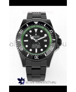 Rolex SeaDweller Deepsea BLAKEN Black Dial in 1:1 Mirror Quality - PVD Casing
