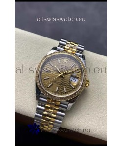 Rolex Super Clone Datejust ETA 3235 Movement 36MM Two Tone Yellow Gold Swiss Watch 