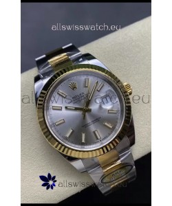 Rolex Datejust M126333 41MM ETA3235 72 Hours Power Steel Dial Oyster 1:1 Mirror Replica Yellow Gold 904L Steel