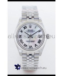 Rolex Datejust M126234 36MM ETA2836 White Mother of Pearl Dial - Roman Numerals 