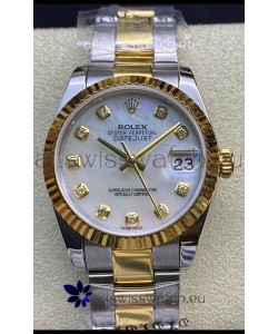 Rolex Datejust 278273 31MM Swiss Replica in 904L Steel in White Pearl Dial - 1:1 Mirror Replica
