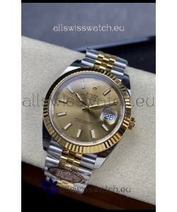 Rolex Datejust 126333 41MM Cal.3235 Swiss 1:1 Mirror Replica Watch in 904L Gold Dial
