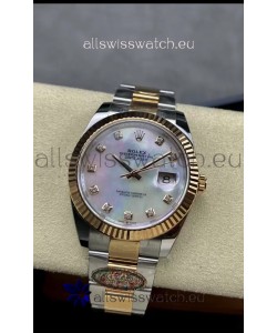 Rolex Datejust 126331 41MM ETA 3235 Swiss 1:1 Mirror Replica Watch in Rose Gold 904L Steel