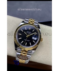 Rolex Datejust 126331 41MM ETA 3235 Swiss 1:1 Mirror Replica Watch in Yellow Gold 904L Steel 