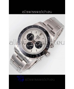 Rolex Daytona Super Clone BLAKEN Paul Newman Steel Dial Swiss Replica Watch - 4130 Movement