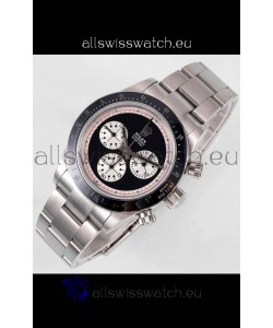 Rolex Daytona Super Clone BLAKEN Paul Newman Black Dial Swiss Replica Watch - 4130 Movement
