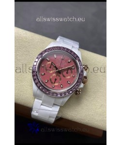 Rolex Daytona AET Remould Dark Green Dial Full Ceramic Strap Watch in Cal.4130 Movement