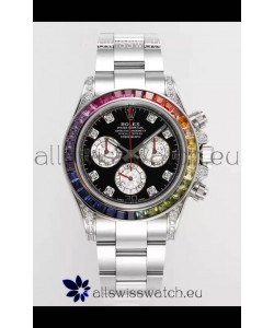 Rolex Cosmograph Daytona 116599RBOW Stainless Steel Original Cal.4130 Movement 