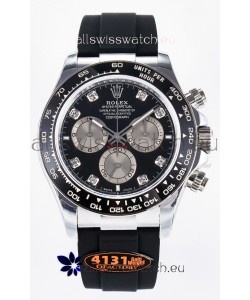 Rolex Cosmograph Daytona 126519LN Black Diamonds Markers Dial Cal.4131 Movement 