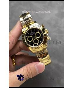 Rolex Cosmograph Daytona M126518 Yellow Gold Casing and Black Dial Original Cal.4131 Movement