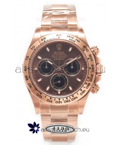 Rolex Cosmograph Daytona M116505 Rose Gold Casing and Brown Dial Original Cal.4130 Movement