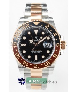 Rolex GMT Masters II Super Clone M126711CHNR-0002 Everose Two Tone Gold Swiss Replica Watch