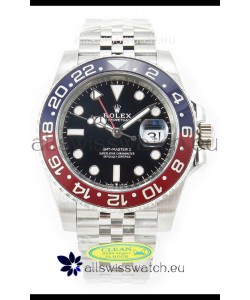 Rolex GMT Masters II 126710BLRO Cal.3285 72 Hours Power Jubilee Strap Swiss Replica 904L Steel 