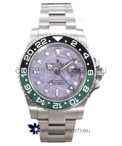 Rolex GMT Masters II 126720 Cal.3285 Pink Meteorite Dial 904L Steel in Oyster Strap Swiss Replica