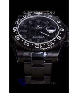 Rolex GMT Swiss "Titan Revenge" All Black Swiss Replica Watch Swiss ETA 3186 Movement 