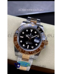 Rolex GMT Masters II M126711CHNR-0002 Everose Two Tone Gold Swiss Replica 1:1 Mirror Watch
