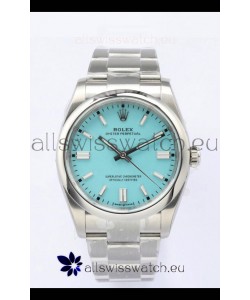 Rolex Oyster Perpetual REF#126000 36MM Swiss Movement Swiss Replica Blue Dial 904L Steel 1:1 Mirror Replica Watch