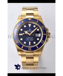 Rolex Submariner 41MM Date Ceramic Gold m126618lb - Replica 1:1 Mirror - Ultimate 904L Steel Watch