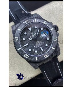Rolex Submariner DiW Carbon Fiber Edition Swiss Replica Watch - 1:1 Mirror Replica