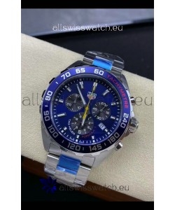 Tag Heuer F1 Edition Swiss Quartz Watch in Blue Dial Stainless Steel Casing 