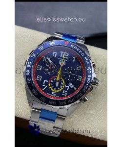 Tag Heuer F1 Edition Swiss Quartz Watch in Blue Dial Stainless Steel Casing 