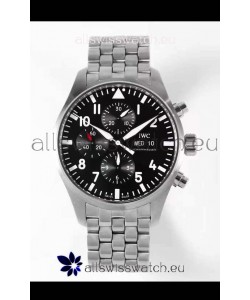 IWC Pilot Chronograph Le Petit Prince Edition Black Dial 1:1 Mirror Replica Watch