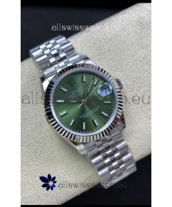 Rolex Datejust 278274 31MM Swiss Replica in 904L Steel in Green Dial - 1:1 Mirror Replica