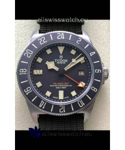 Tudor Pelagos FXD GMT Titanium Casing 1:1 Mirror Replica Black Dial in Green Nato Strap