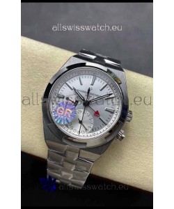 Vacheron Constantin Overseas Dual Time Stainless Steel 1:1 Mirror Swiss Replica Steel Dial