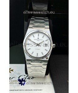 Vacheron Constantin Historiques 222 Super Clone 37MM Steel Casing Watch in White Dial 
