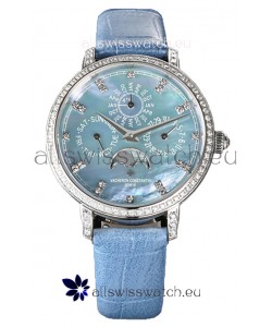 Vacheron Constantin Traditionelle Perpetual Calendar Ultra-Thin White Gold Plating