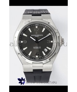 Vacheron Constantin Overseas 1:1 Mirror Swiss Replica Watch in Grey Dial - Rubber Strap