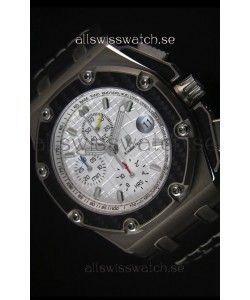 Audemars Piguet Royal Oak Offshore Juan Pablo Montoya Swiss Watch 3120 Movement White Dial - 1:1 Mirror
